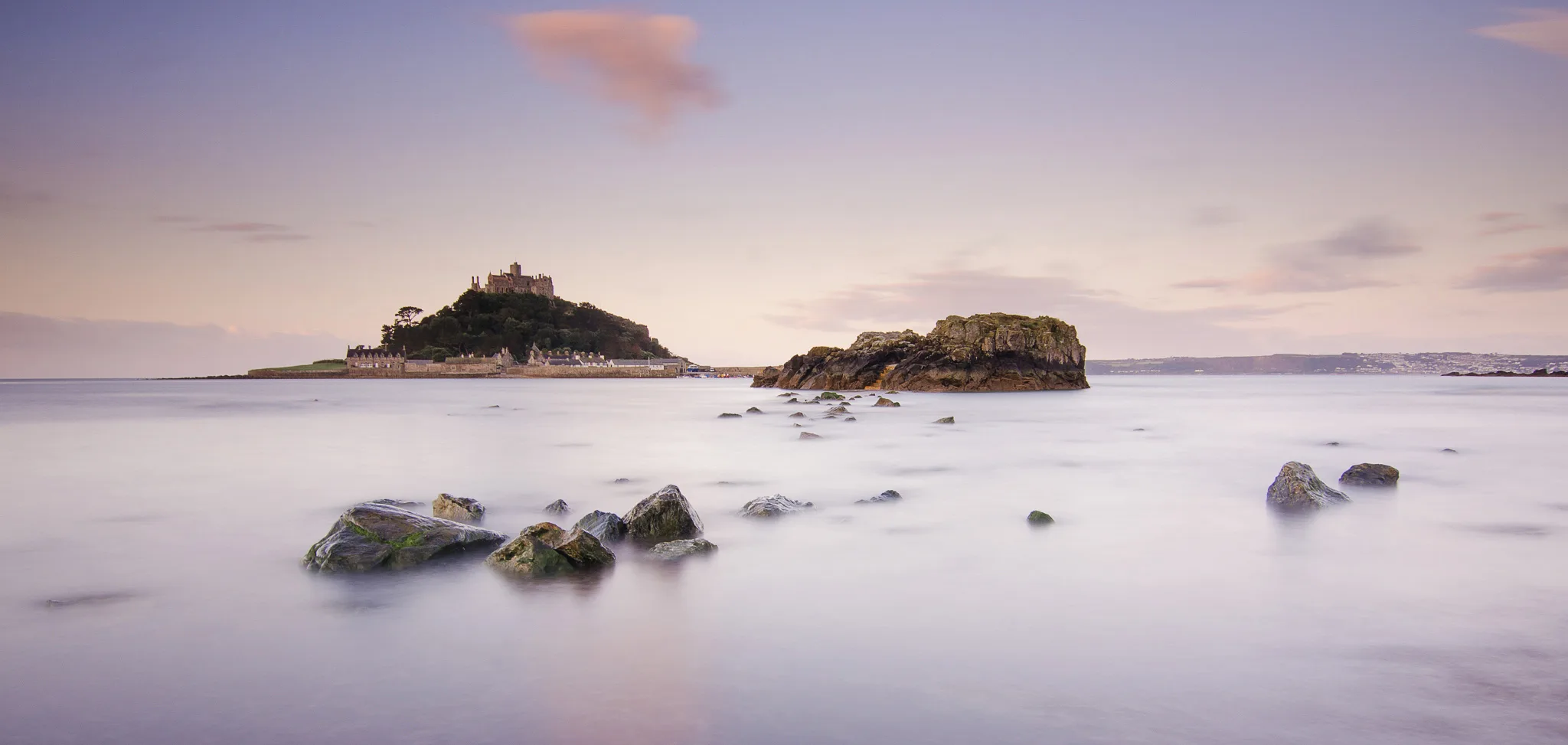 St Micheal's Mount at sunrise