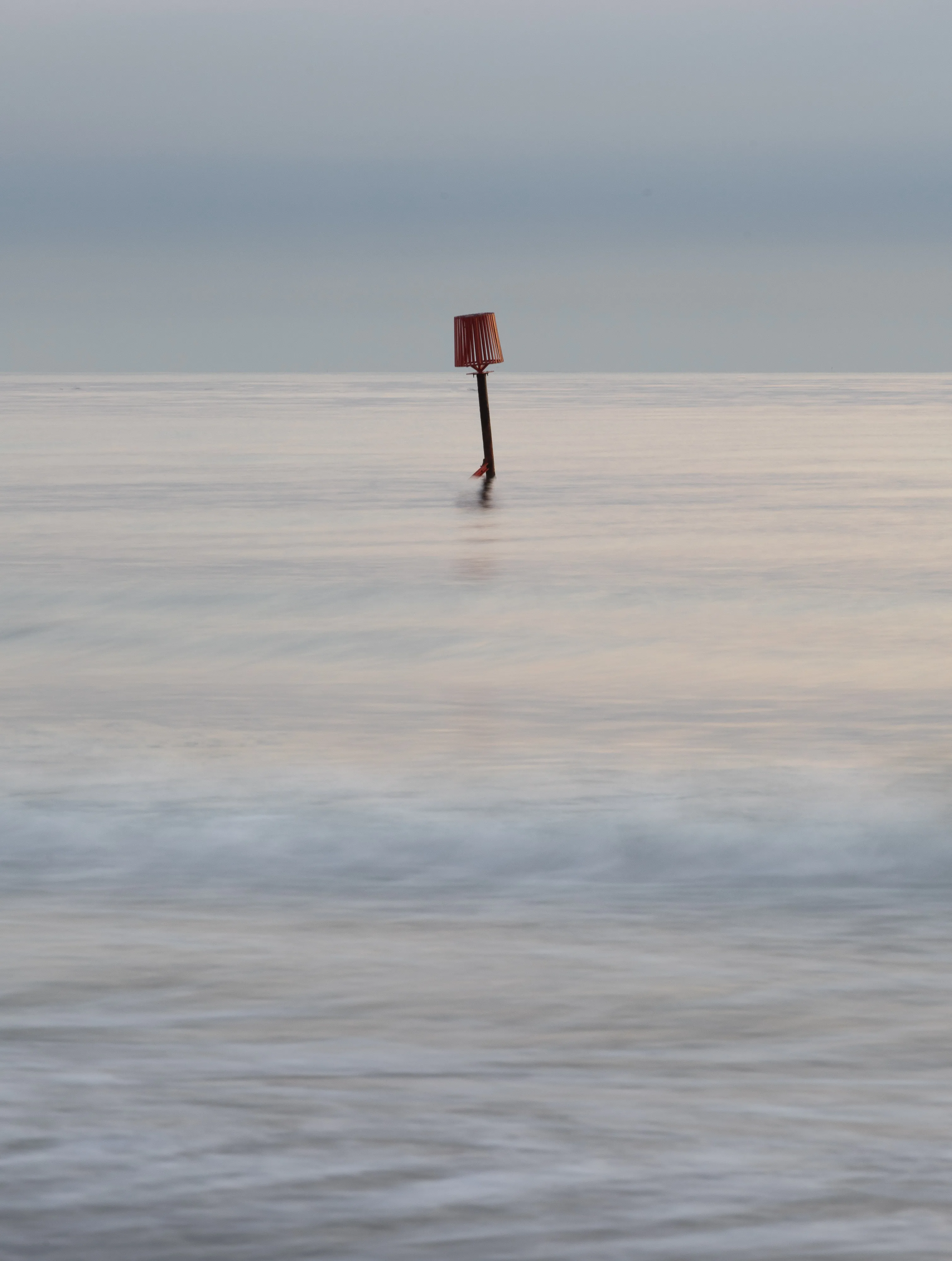 The Stray Sea Defence Marker
